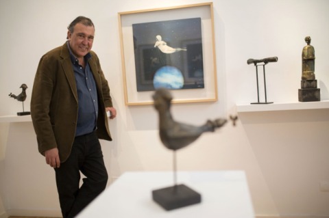 Lorenzo Saval, en la exposición del Estudio de Ignacio del Río
