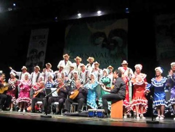 Coro "De vuelta con mi son" - Carnaval de Málaga 2013