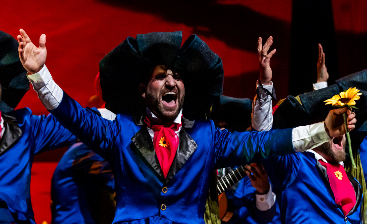 El nacimiento de la tragedia, Comparsa de Almería