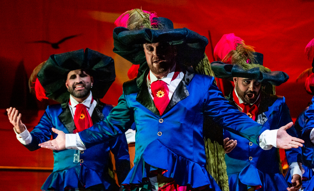 El nacimiento de la tragedia, Comparsa de Almería