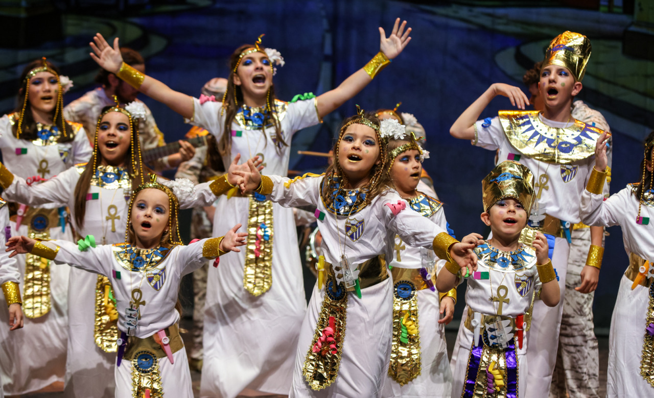 Los que vienen de las Pirámides, Murga Infantil de Málaga