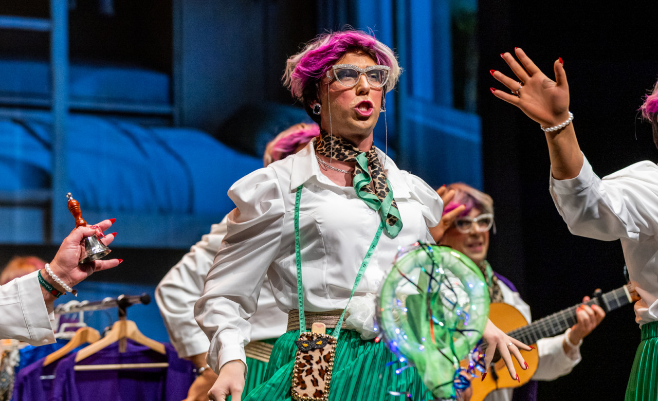 Lupita Fashion: dando la talla, Murga de El Burgo, Málaga