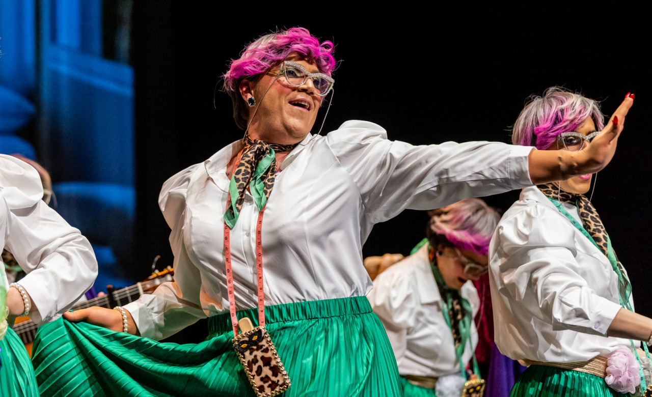 Lupita Fashion: dando la talla, Murga de El Burgo, Málaga
