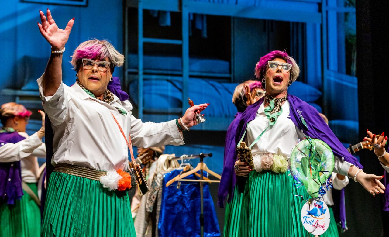 Lupita Fashion: dando la talla, Murga de El Burgo, Málaga