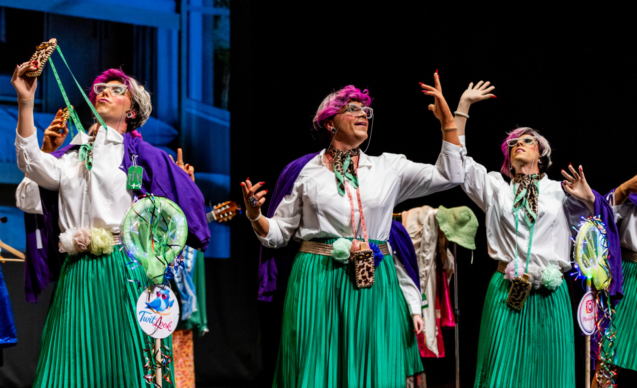Lupita Fashion: dando la talla, Murga de El Burgo, Málaga