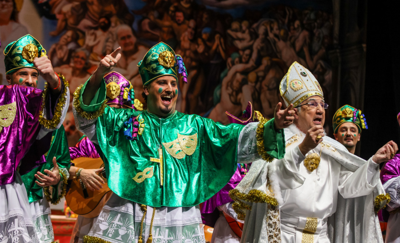 Mira si tenemos fe, que lo intentamos otra vez, Murga de Málaga