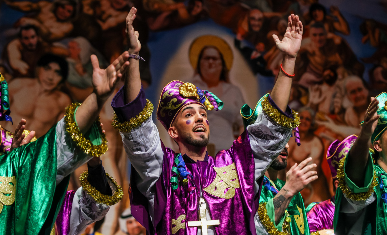 Mira si tenemos fe, que lo intentamos otra vez, Murga de Málaga