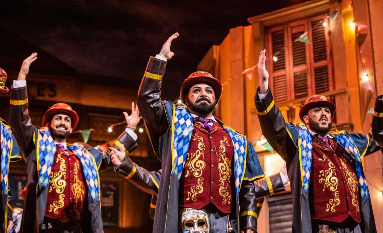 El asesino de comparsistas, Comparsa de Málaga