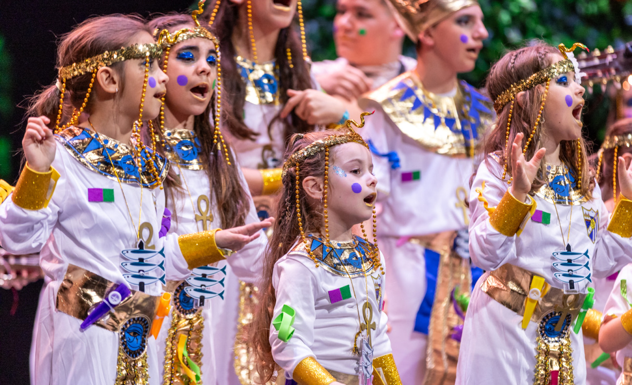 Los que vienen de Las Pirámides - Murga Infantil de Málaga