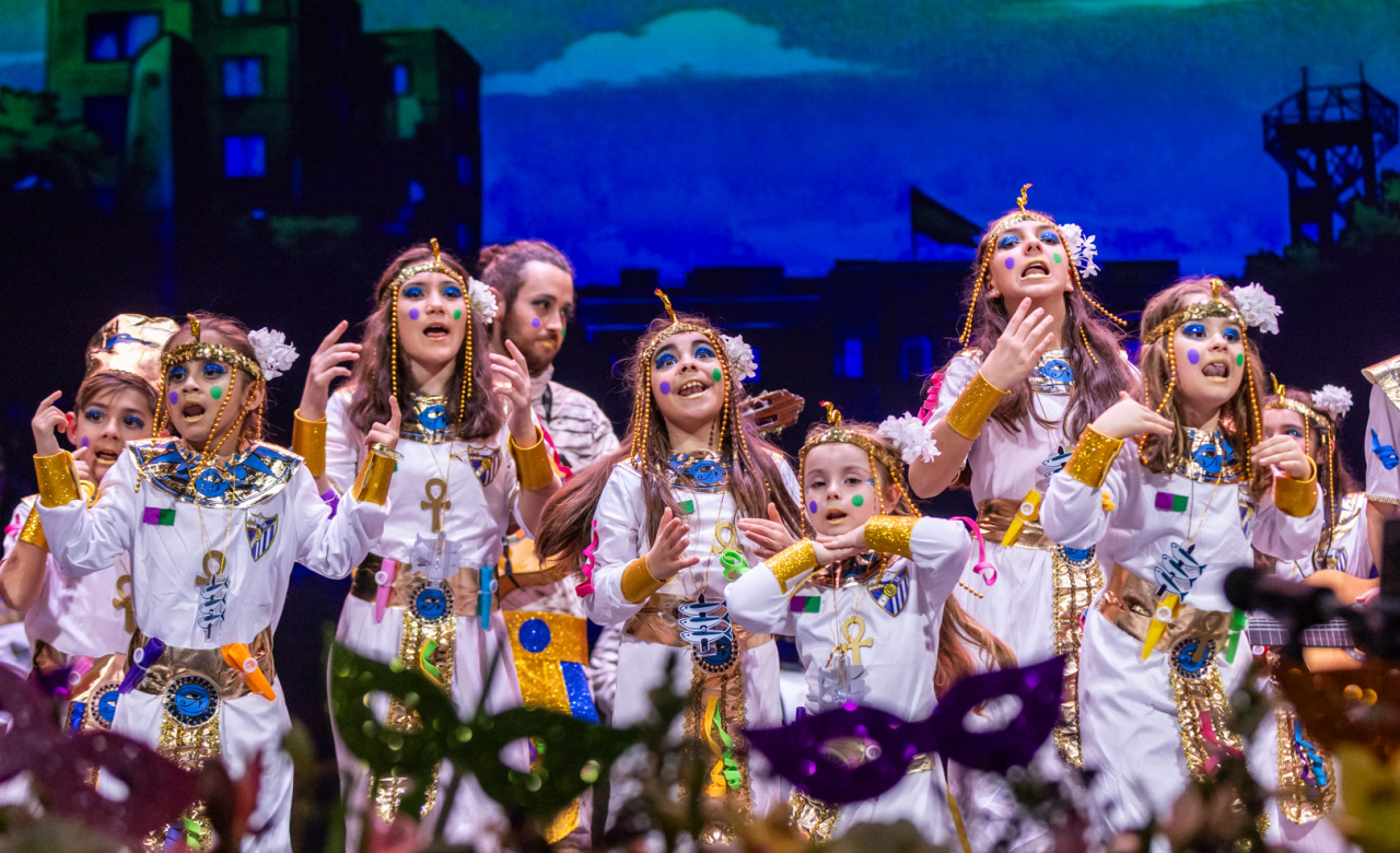 Los que vienen de Las Pirámides - Murga Infantil de Málaga