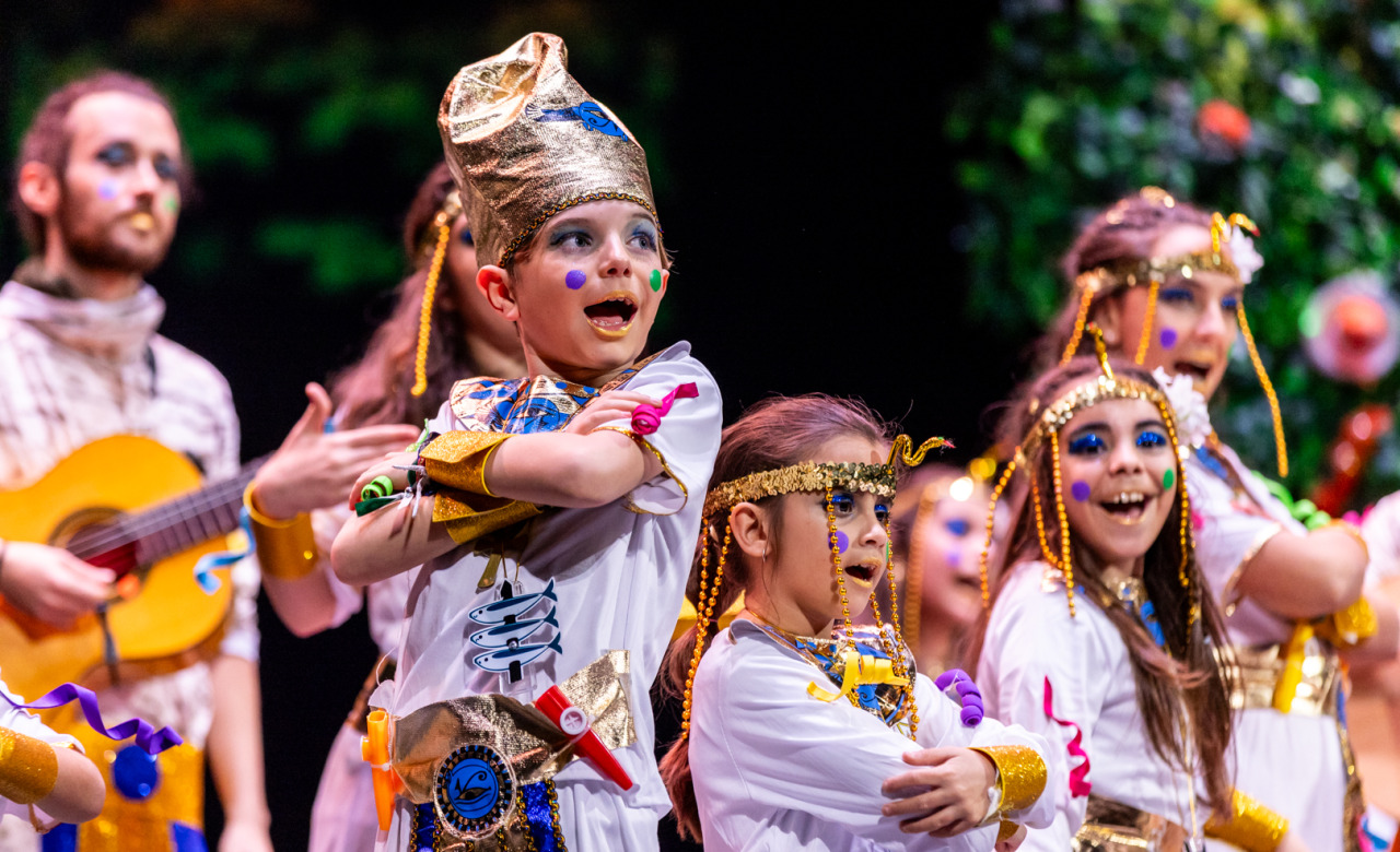 Los que vienen de Las Pirámides - Murga Infantil de Málaga