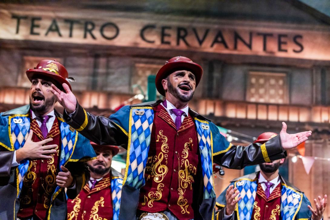 El asesino de comparsistas, Comparsa de Málaga